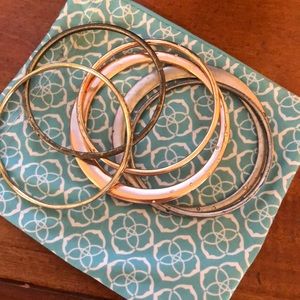 Kendra Scott bangle set